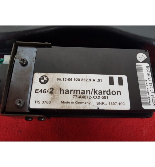 Tieftner Verstrker Harman Kardon BMW 3er E46  65136920892